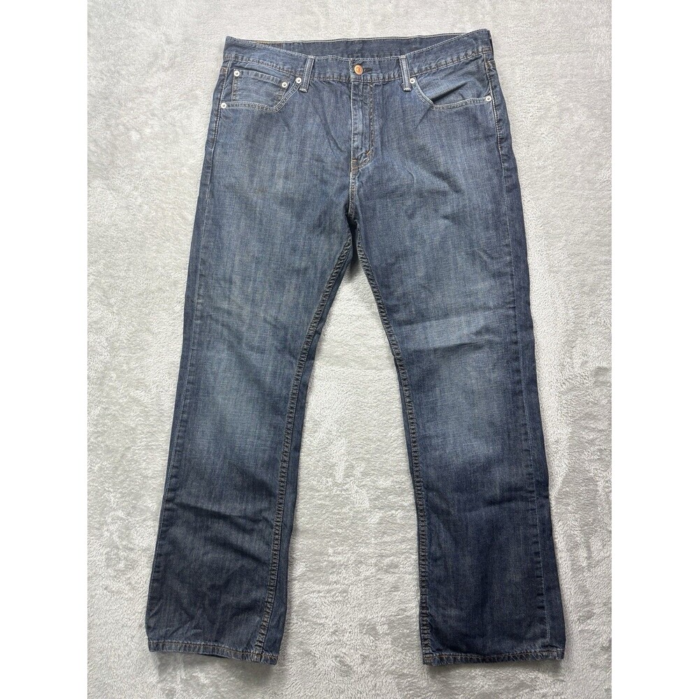 Levi’s 527 Men’s Jeans 38x32 Slim Bootcut Blue Denim Made in Mexico 100% Cotton